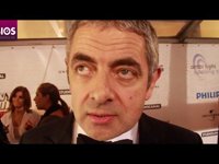Rowan Atkinson op de rode loper, 5-10-2011