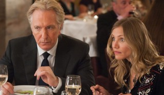 Alan Rickman en Cameron Diaz in Gambit (2012)