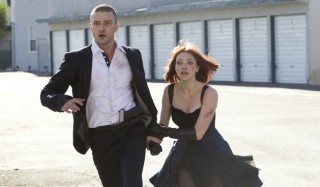 Justin Timberlake en Amanda Seyfried in In Time