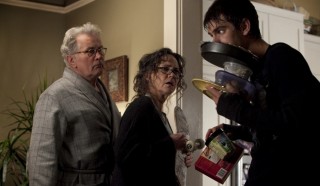 Martin Sheen, Sally Field en Andrew Garfield in The Amazing Spider-Man