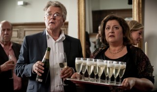 Jeroen Krabbé en Annet Malherbe in Alleen maar nette mensen