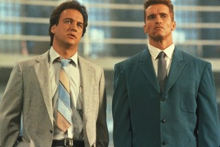 James Belushi en Arnold Schwarzenegger in Red Heat