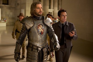 Dan Stevens en Ben Stiller in Night at the Museum: Secret of the Tomb