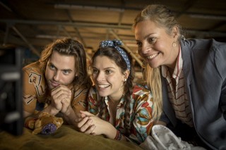 Manuel Broekman, Bo Maerten en Maaike Martens in Zwanger & co