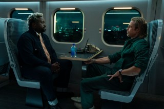 Brian Tyree Henry en Brad Pitt in Bullet Train