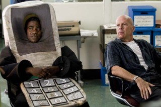 Tracy Morgan en Bruce Willis in Cop Out