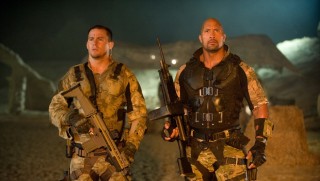 Channing Tatum en Dwayne Johnson in G.I. Joe: Retaliation