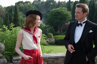 Emma Stone en Colin Firth in Magic in the Moonlight