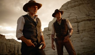 Harrison Ford en Daniel Craig in Cowboys & Aliens