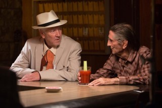 David Lynch en Harry Dean Stanton in Lucky