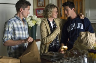 Topher Grace, Diane Keaton en Ben Barnes in The Big Wedding