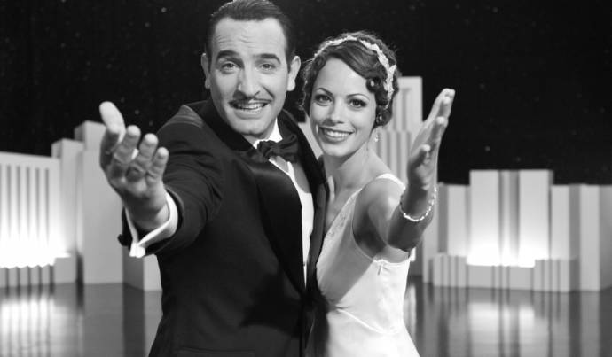 Jean Dujardin (George Valentin) en Bérénice Bejo (Peppy Miller)