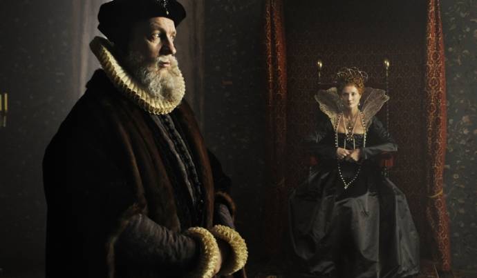 David Thewlis (William Cecil) en Joely Richardson (Young Queen Elizabeth I)