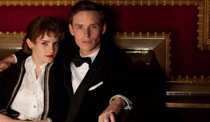 Emma Watson (Lucy) en Eddie Redmayne (Colin Clark)