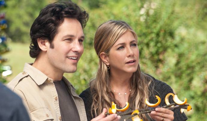 Paul Rudd (George) en Jennifer Aniston (Linda)