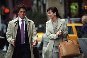 Sandra Bullock (Lucy Kelson) en Hugh Grant (George Wade)