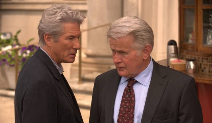 Richard Gere (Paul Shepherdson) en Martin Sheen (Tom Highland)