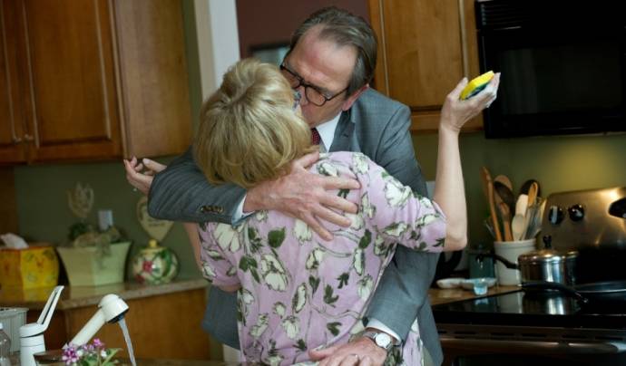 Tommy Lee Jones (Arnold Soames) en Meryl Streep (Maeve Soames)