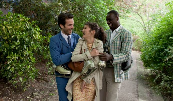 Romain Duris (Colin), Audrey Tautou (Chloe) en Omar Sy (Nicolas)