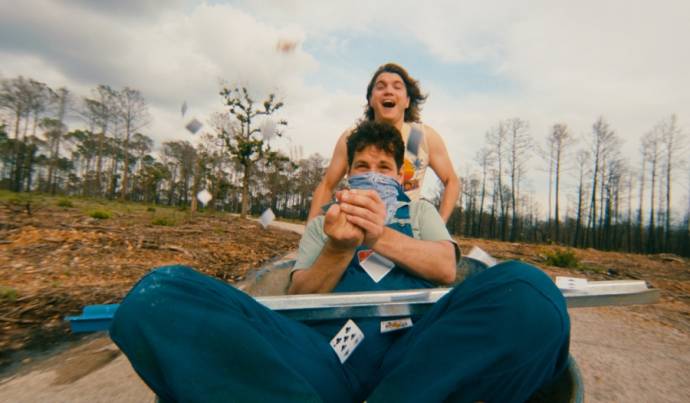 Emile Hirsch (Lance) en Paul Rudd (Alvin)