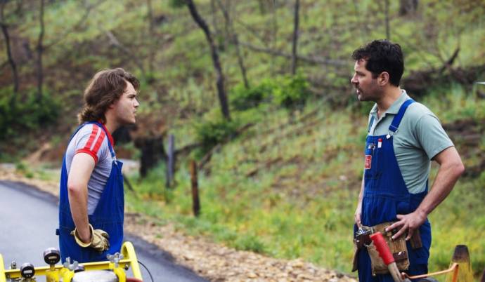 Emile Hirsch (Lance) en Paul Rudd (Alvin)