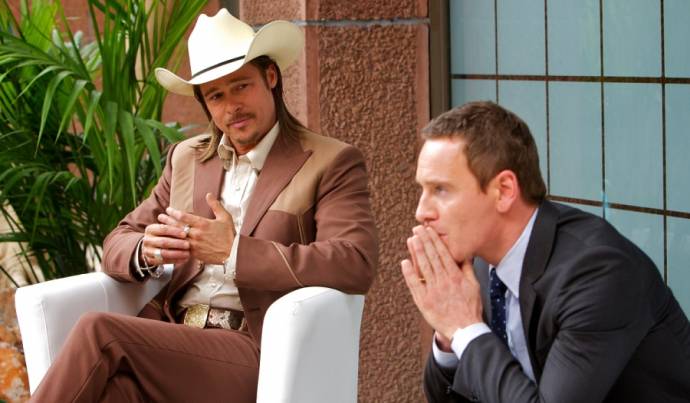 Brad Pitt (Westray) en Michael Fassbender (The Counselor)