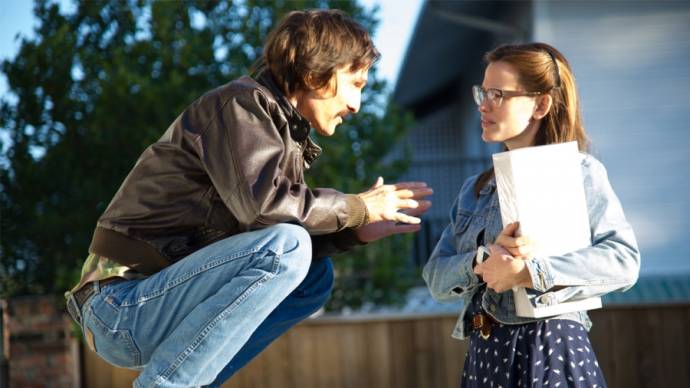 Matthew McConaughey (Ron Woodroof) en Jennifer Garner (Dr. Eve Saks)