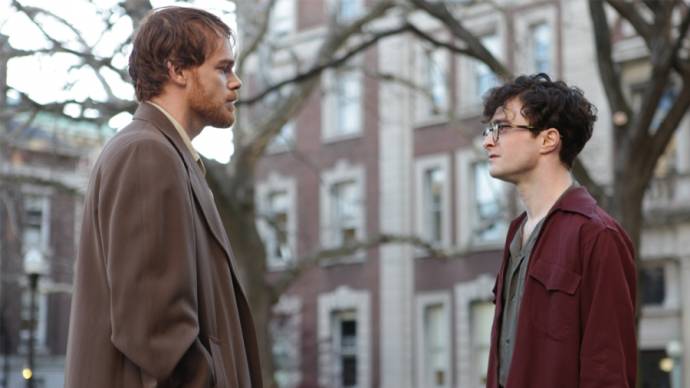 Michael C. Hall (David Kammerer) en Daniel Radcliffe (Allen Ginsberg)