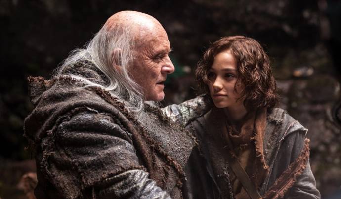 Anthony Hopkins (Methuselah) en Leo McHugh Carroll (Japheth)