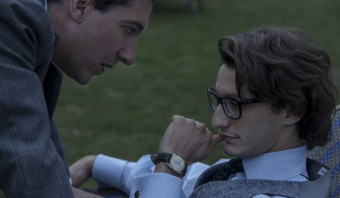 Pierre Niney (Yves Saint Laurent) en Guillaume Gallienne (Pierre Berg)