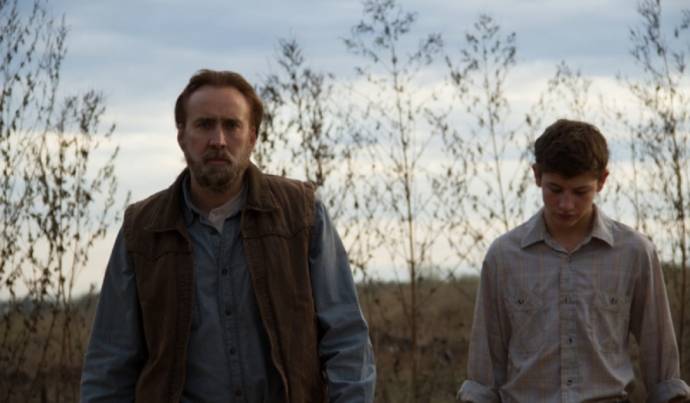 Nicolas Cage (Joe Ransom) en Tye Sheridan (Gary)