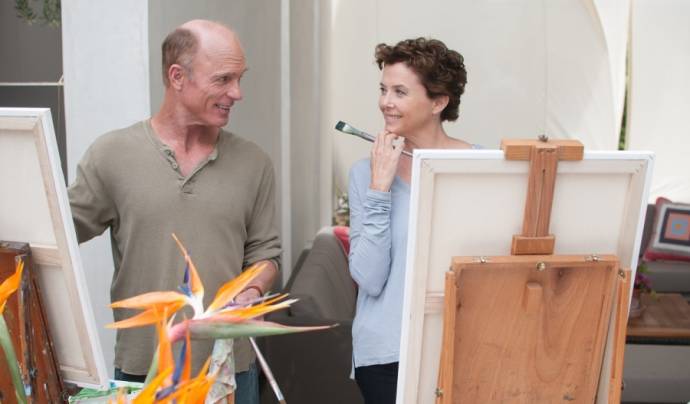 Ed Harris en Annette Bening (Nikki)