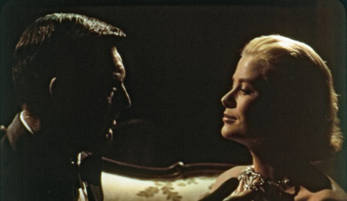 Cary Grant (John Robie) en Grace Kelly (Frances Stevens)