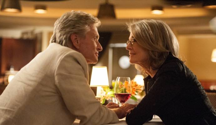 Michael Douglas en Diane Keaton