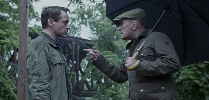 Robert Downey Jr. (Hank Palmer) en Robert Duvall (Judge Joseph Palmer)