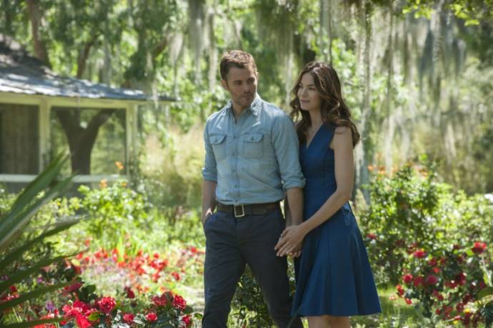 James Marsden (Dawson Cole) en Michelle Monaghan (Amanda Collier)