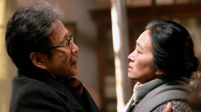 Daoming Chen (Lu Yanshi) en Gong Li (Feng Wanuy)