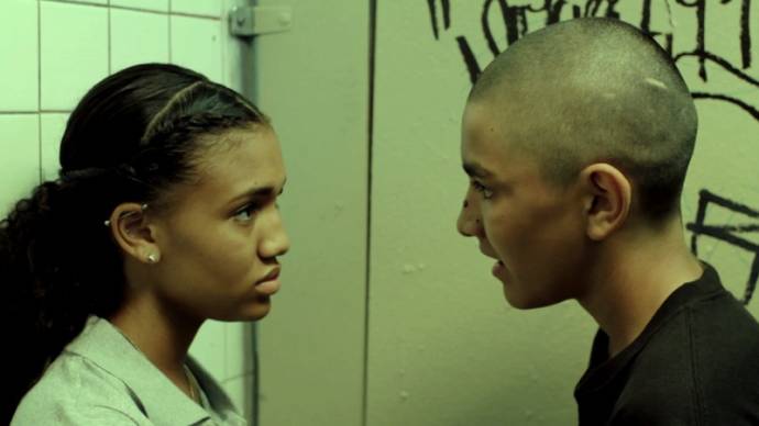 Paige Hurd (Jazmine) en Angel Amaral (Angel)