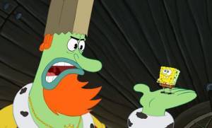 King Neptune en SpongeBob