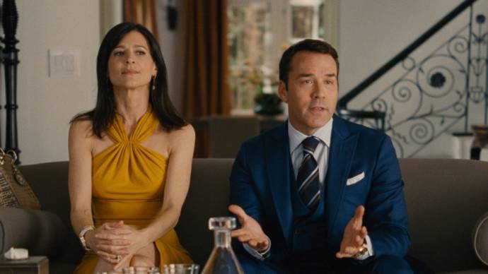 Perrey Reeves (Melissa Gold) en Jeremy Piven (Ari Gold)