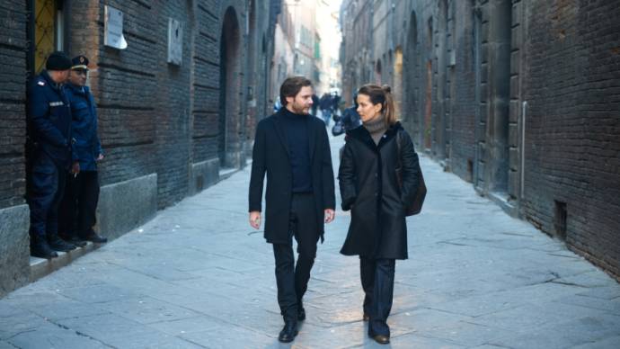 Daniel Brühl (Thomas) en Kate Beckinsale (Simone Ford)