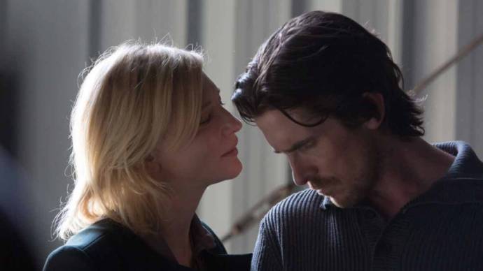 Cate Blanchett en Christian Bale (Rick)