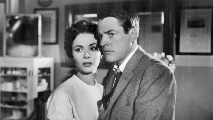 Kevin McCarthy (Dr. Miles J. Bennell) en Dana Wynter (Becky Driscoll)