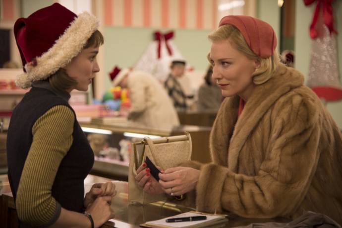 Rooney Mara (Therese Belivet) en Cate Blanchett (Carol Aird)