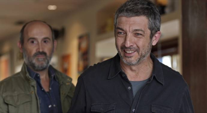 Javier Cámara (Toms) en Ricardo Darín (Julin)