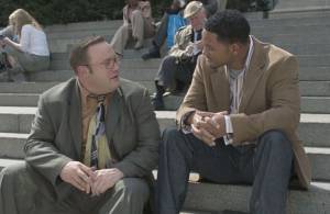 Htich (Will Smith) leert Albert (Kevin James) de fijne kneepjes van het versieren