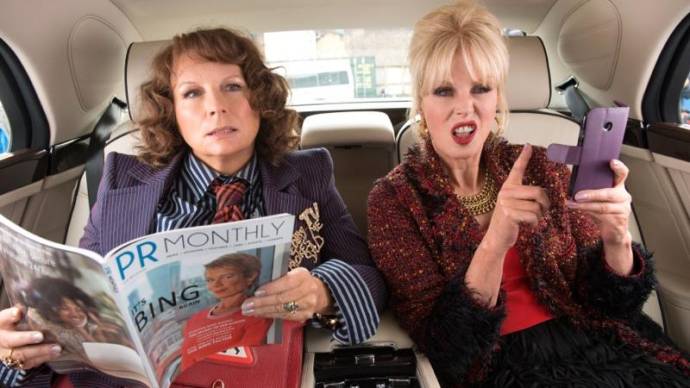 Jennifer Saunders (Edina Monsoon) en Joanna Lumley (Patsy Stone)