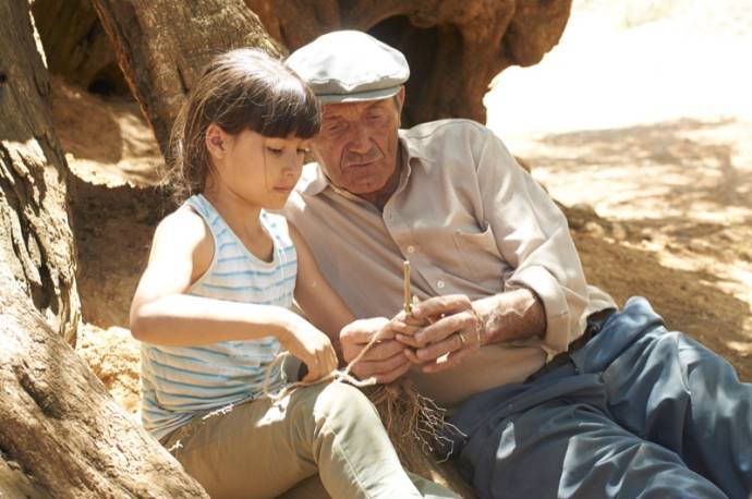 Anna Castillo (Alma) en Javier Gutiérrez (Alcachofa)