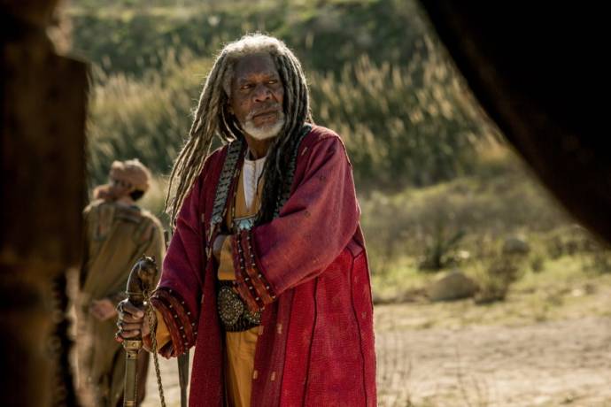 Morgan Freeman (Ilderim) in Ben-Hur