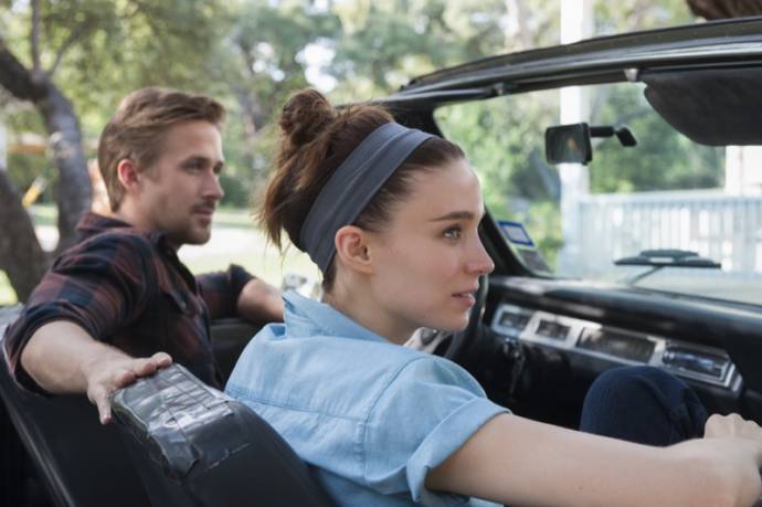 Ryan Gosling (BV) en Rooney Mara (Faye)